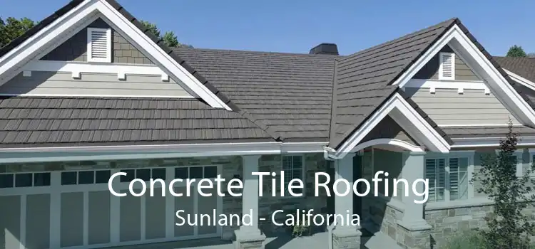 Concrete Tile Roofing Sunland - California