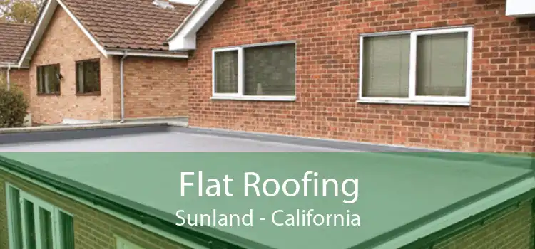 Flat Roofing Sunland - California